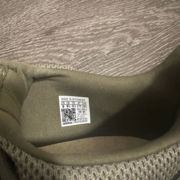 Olive Men’s Adidas Sneakers - Picture 5 of 5